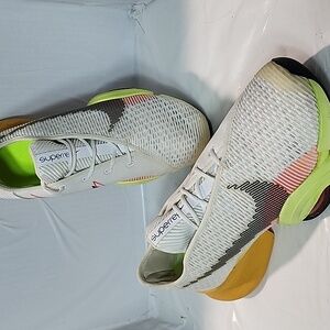 Nike Air Zoom Superrep 2 X Womens White Multi Color Size 10 Athletic Shoes